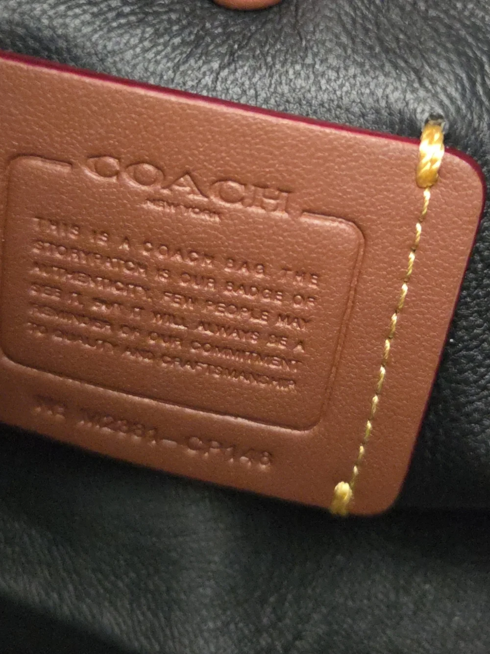 Coach Quilted Mira Shoulder/Crossbody Bag EUC - Picture 6 of 6